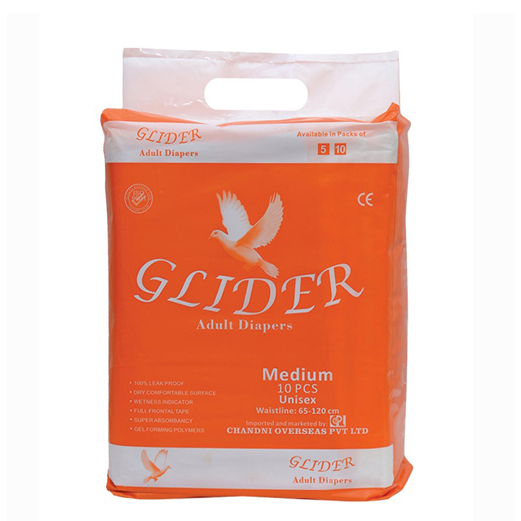 Glider Premium Adult Diaper ( Medium )