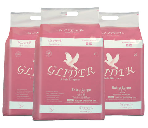 Glider Adult Diaper (Extra Large)