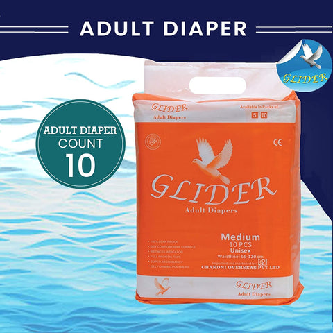 Glider Premium Adult Diaper ( Medium )