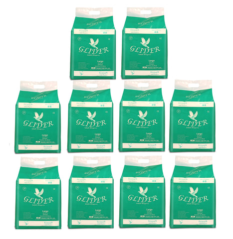 Glider  Premium Adult Diaper (Large)
