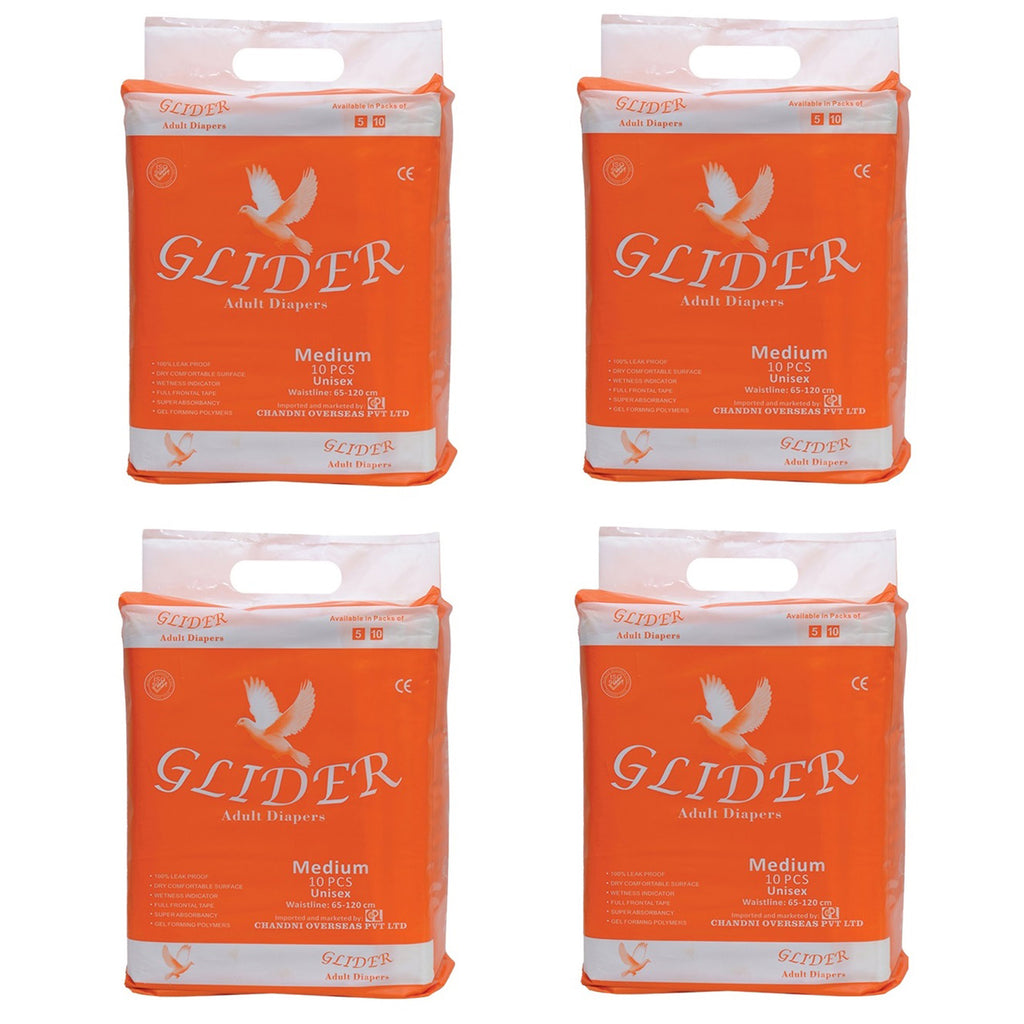 Glider Premium Adult Diaper ( Medium )