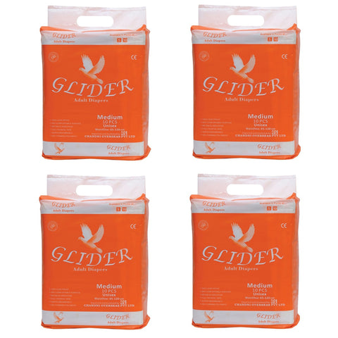 Glider Premium Adult Diaper ( Medium )