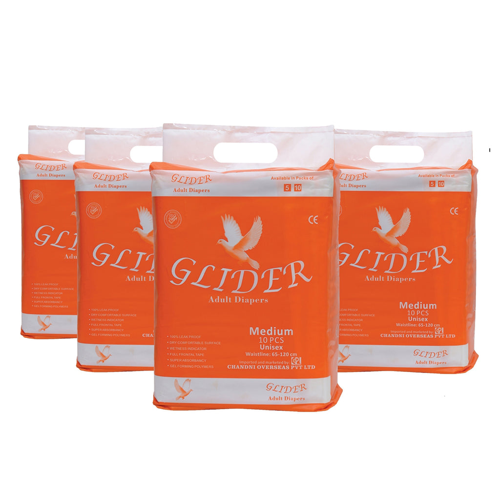Glider Premium Adult Diaper ( Medium )